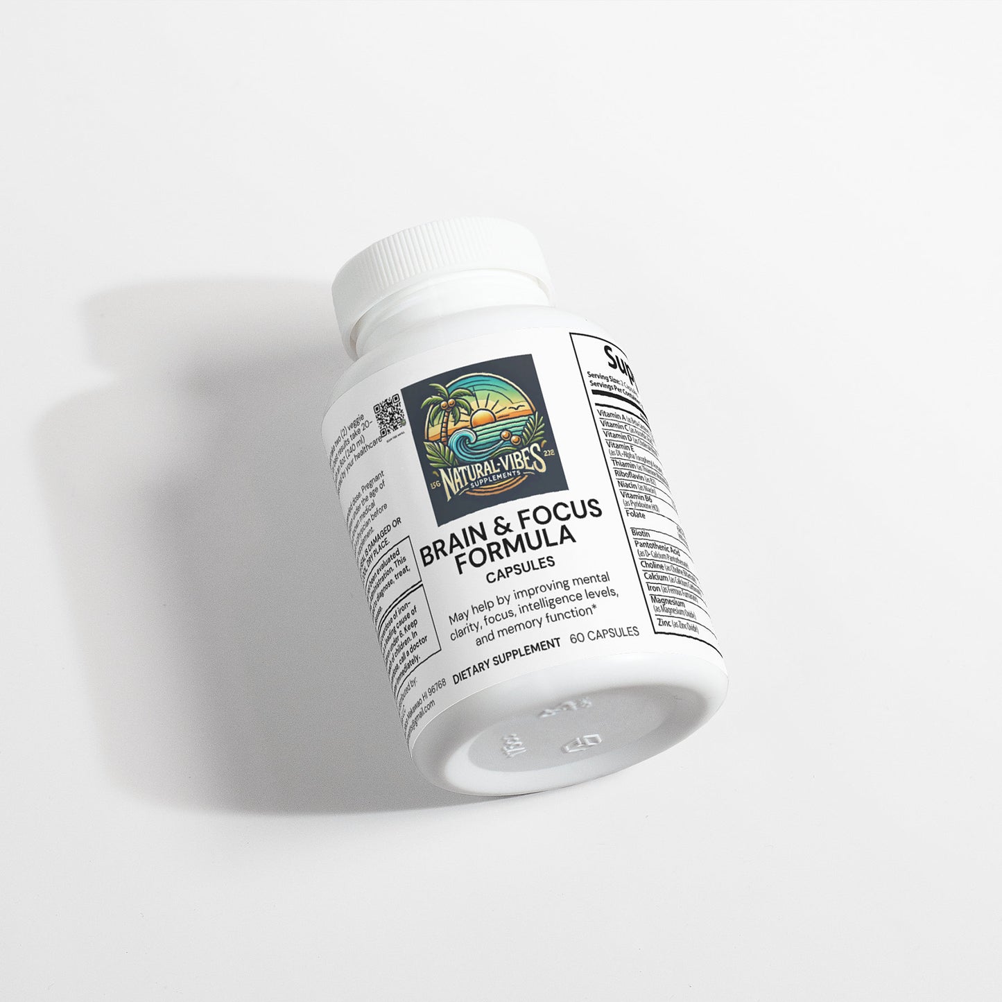 Brain & Focus Formula Helps to naturally boost energy And cognitive focus